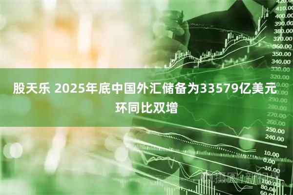 股天乐 2025年底中国外汇储备为33579亿美元 环同比双增